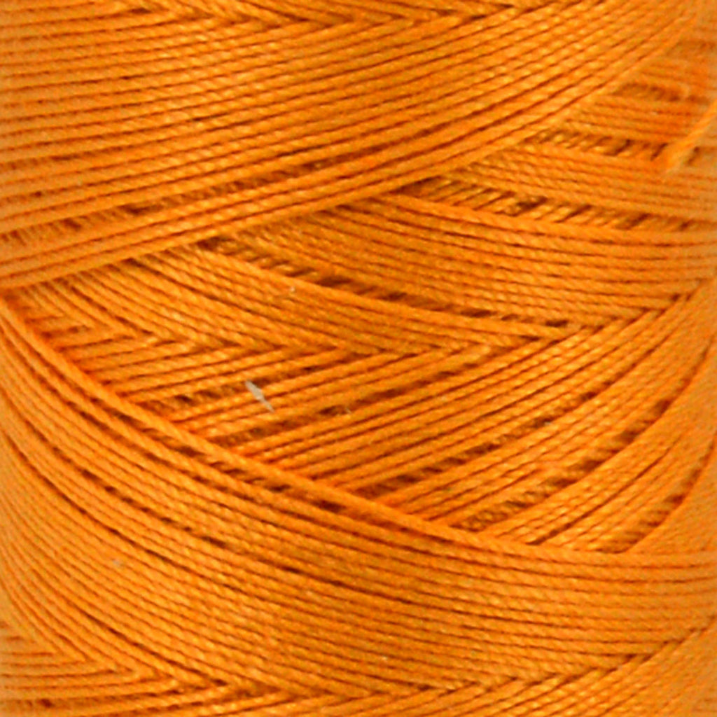 Maine Thread, Braided Waxed Cord, 70 yard spool, Burnt Orange 