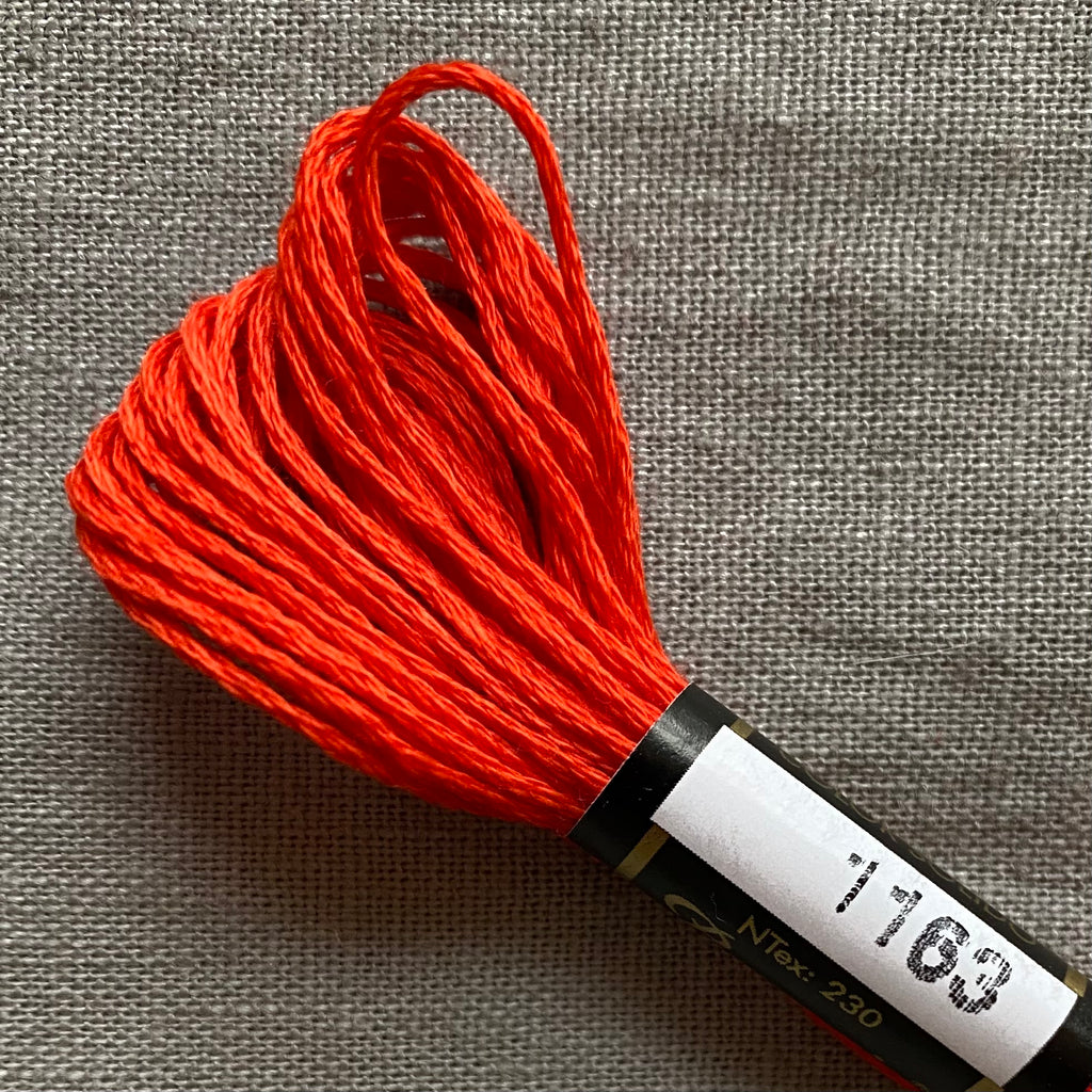 Presencia Floss Variegated and Metallic Floss — Redwork Plus/Scarlet Today