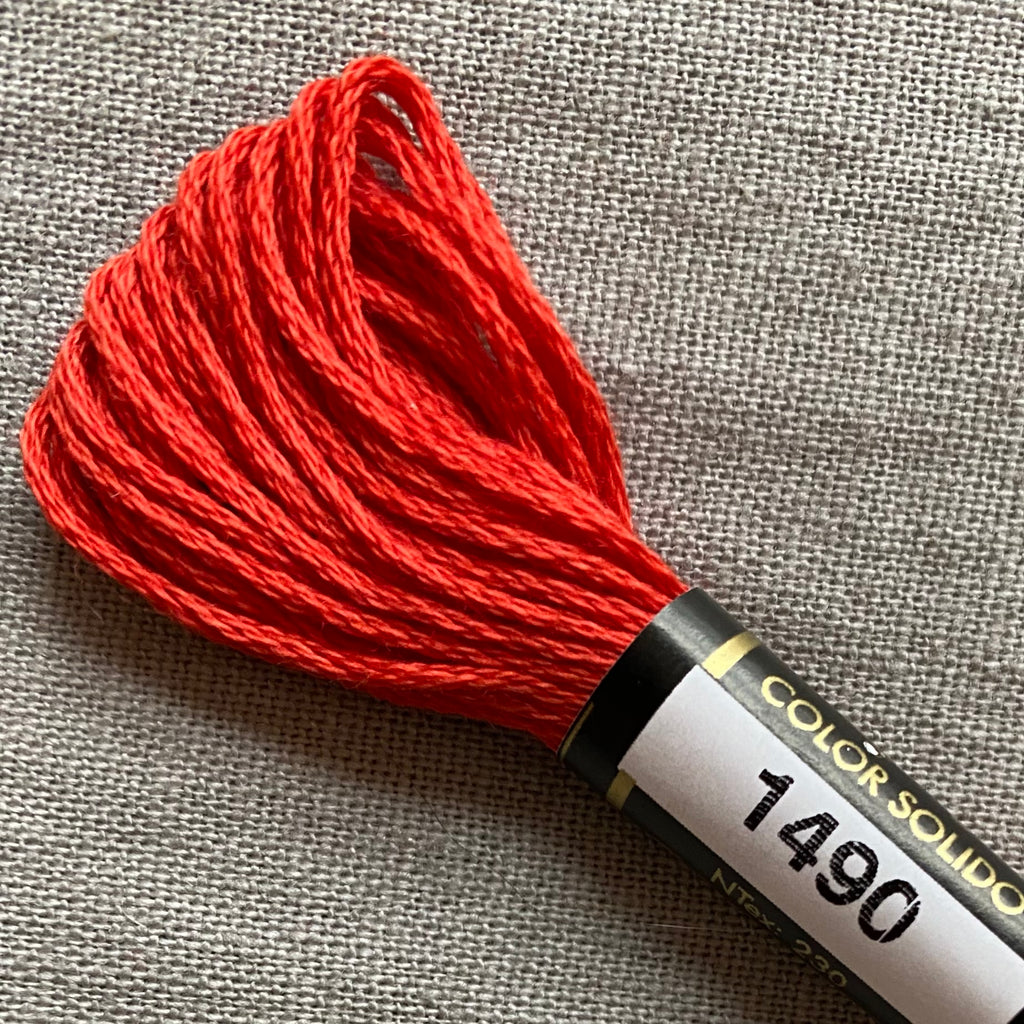 Presencia Floss Variegated and Metallic Floss — Redwork Plus/Scarlet Today